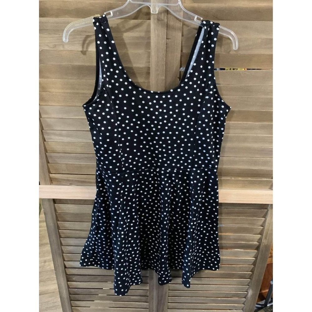 Divided by H&M Fit and Flare Dress Womens Size 14 Black